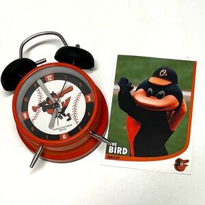 Baltimore Orioles Retro Talking Alarm Clock Joe Angel Wakeup Call In Box